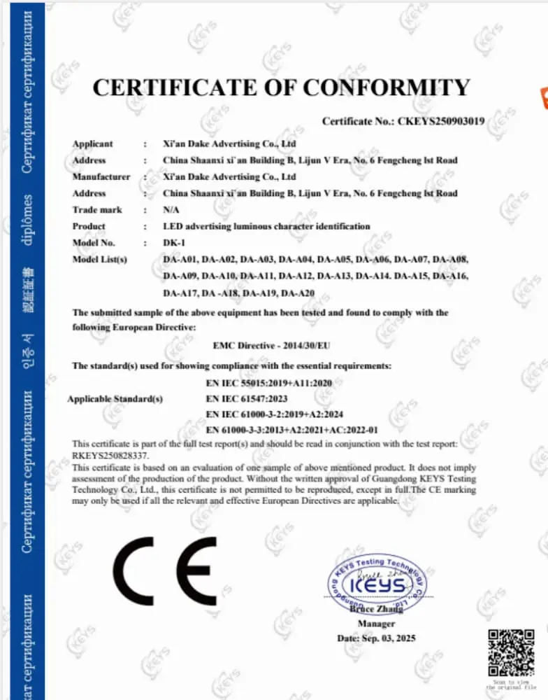 Quality & Certifications